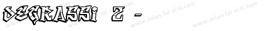 degrassi (2)字体转换